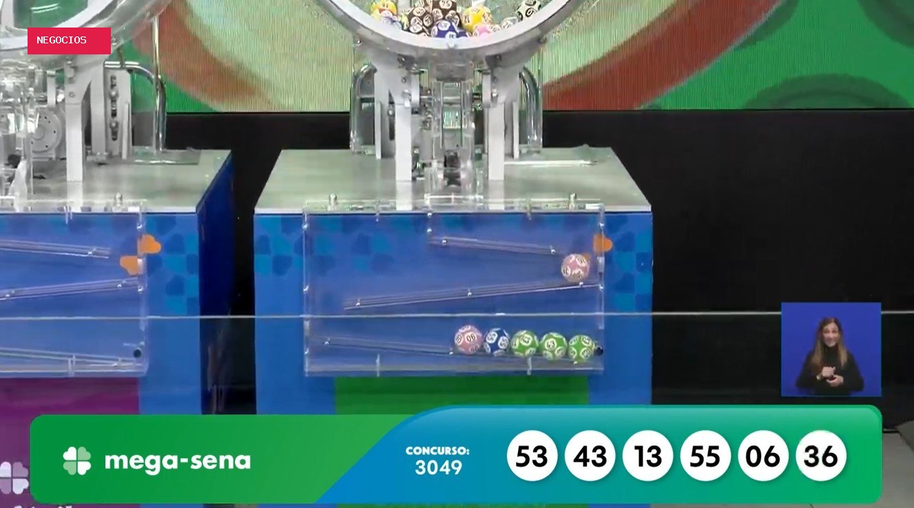 Mega-Sena 3049 acumula e prêmio vai a R$ 25 milhões