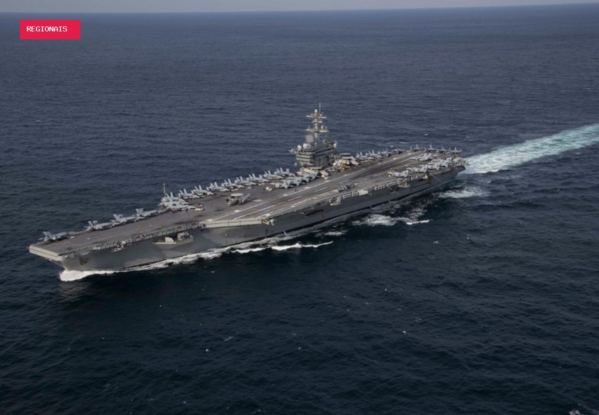 USS Lincoln: há 250 dias no mar, porta-aviões dos EUA passa por crise