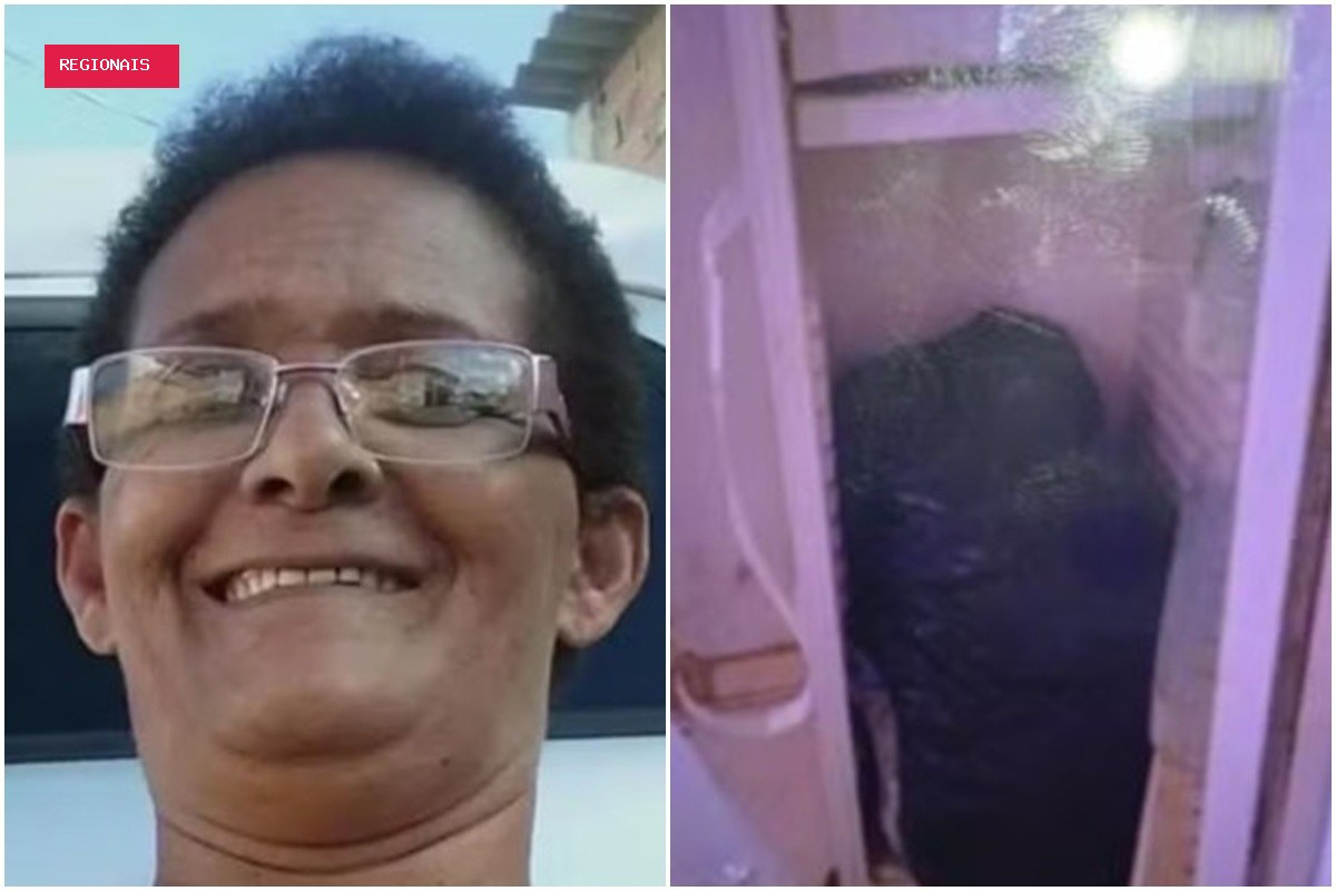Mulher é encontrada morta dentro de saco de lixo guardado em geladeira