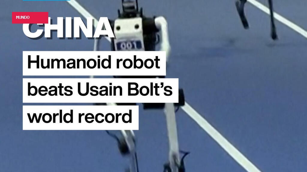 Humanoid robot beats Usain Bolt's 100m world record