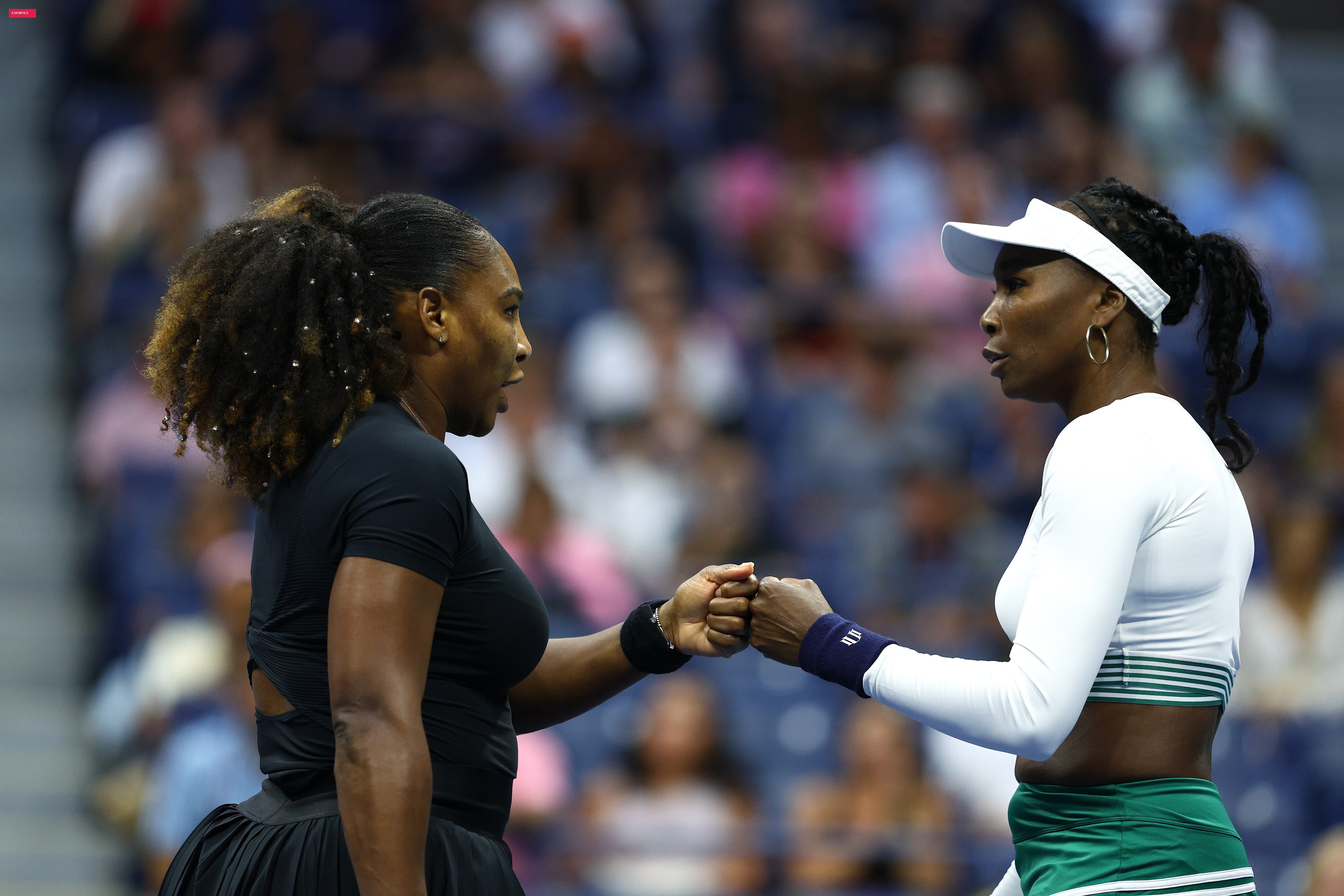 Serena e Venus Williams recebem convite do US Open para chave de duplas femininas
