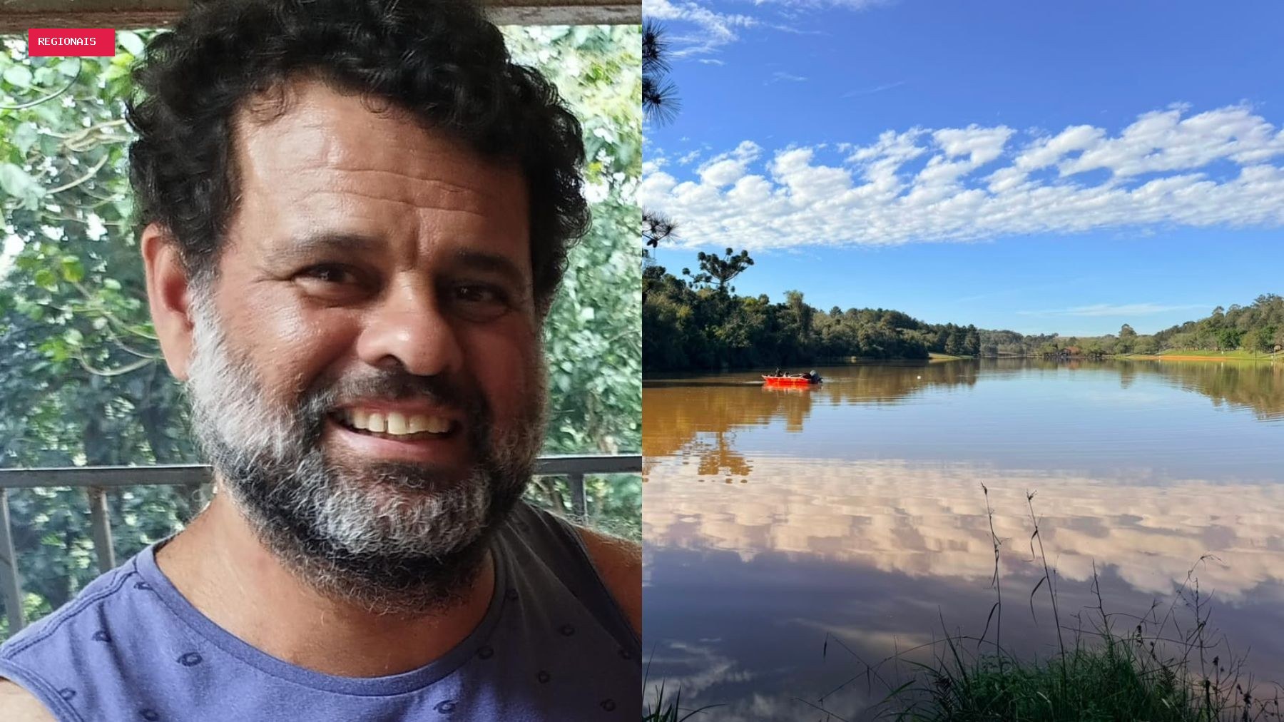Homem que caiu de moto aquática é encontrado morto após quatro dias de buscas em lago no Paraná