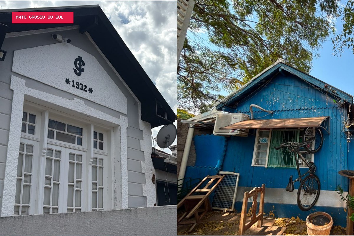 Casas antigas resistem entre prédios e revelam a Campo Grande de 127 anos