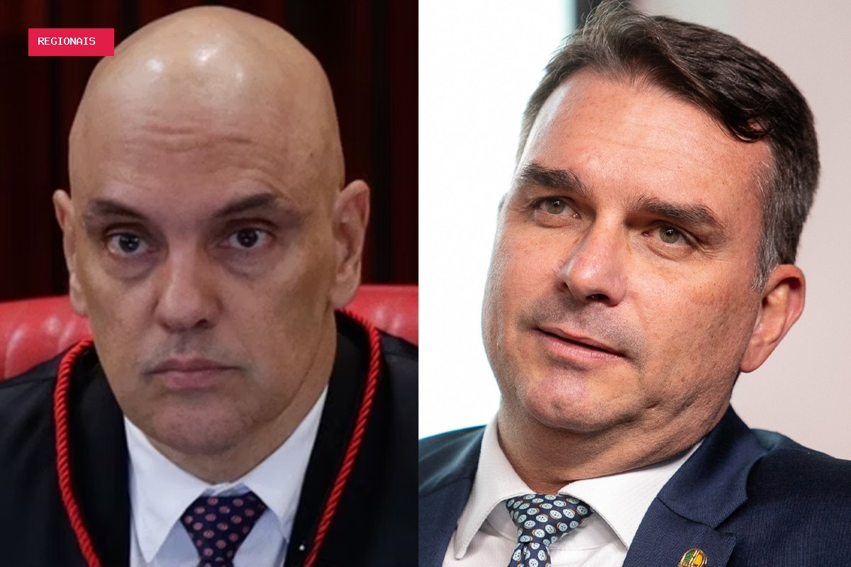 Flávio Bolsonaro diz que Moraes virou articulador político de Lula