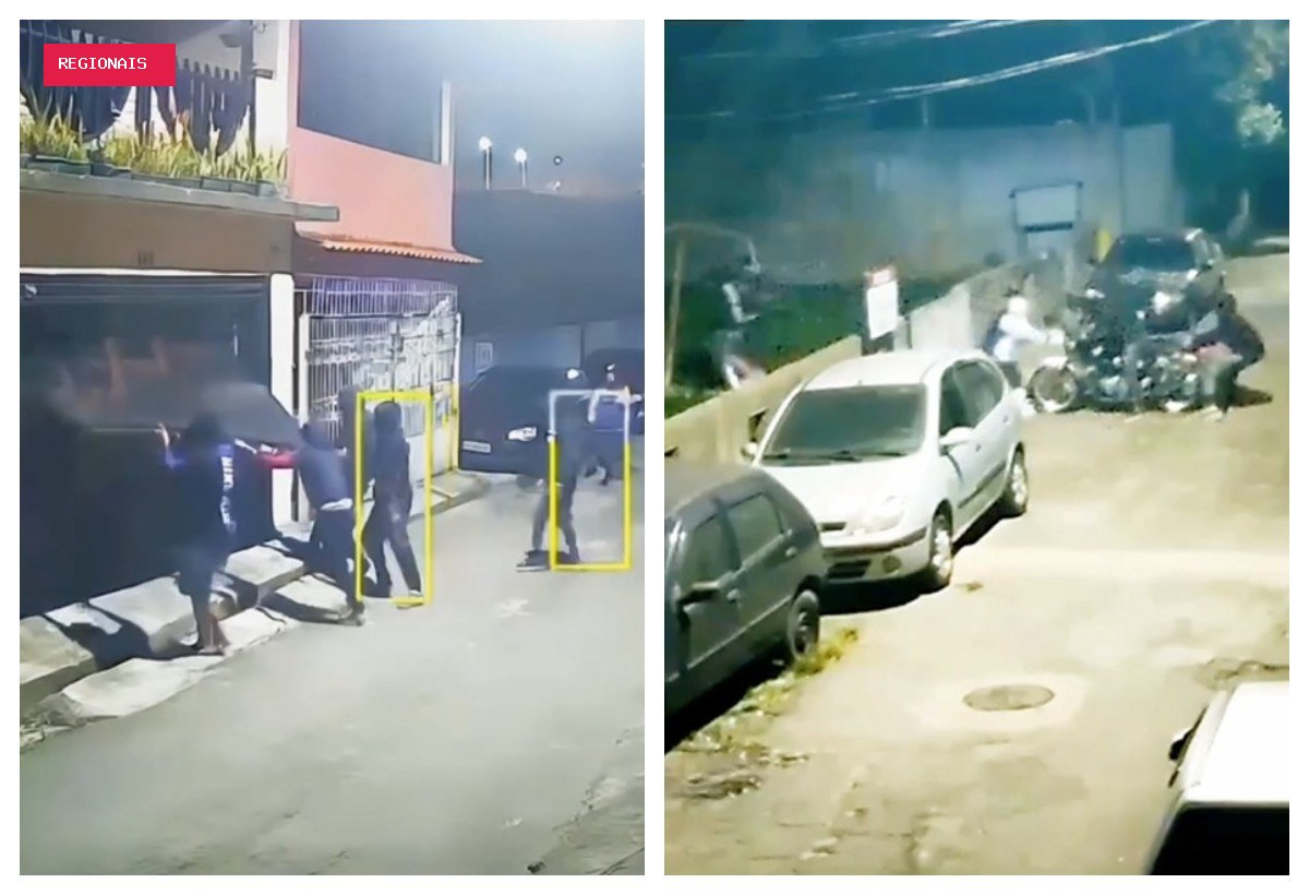 Ladrões arrombam portão de casa e roubam moto em Santo André, na Grande SP
