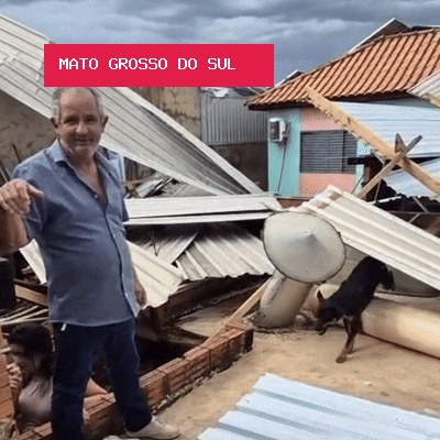 Ventania arranca teto de oficina mecânica e danifica residências na Capital