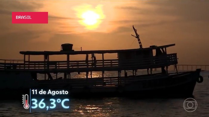 El Niño deixa o verão amazônico com tempo seco e temperaturas altas, em Manaus