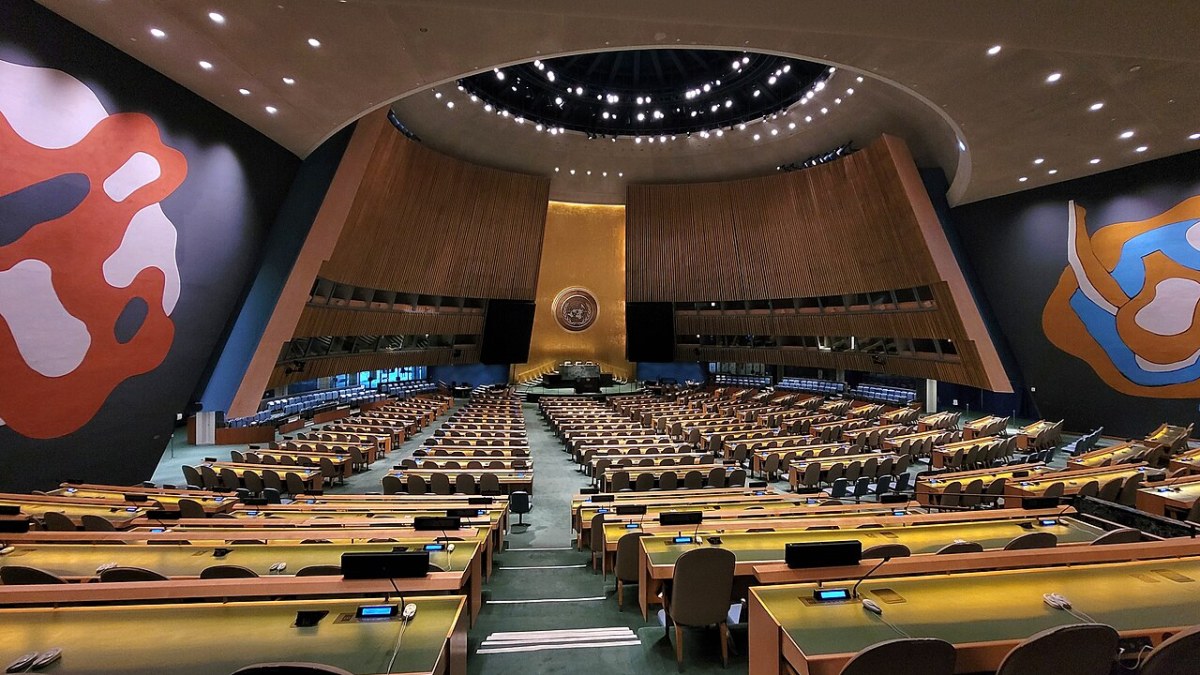 Plenário da Assembleia Geral das Nações Unidas