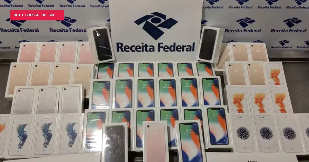 Leilão da Receita tem PS5 a R$ 554 e iPhone 17 por R$ 1,6 mil