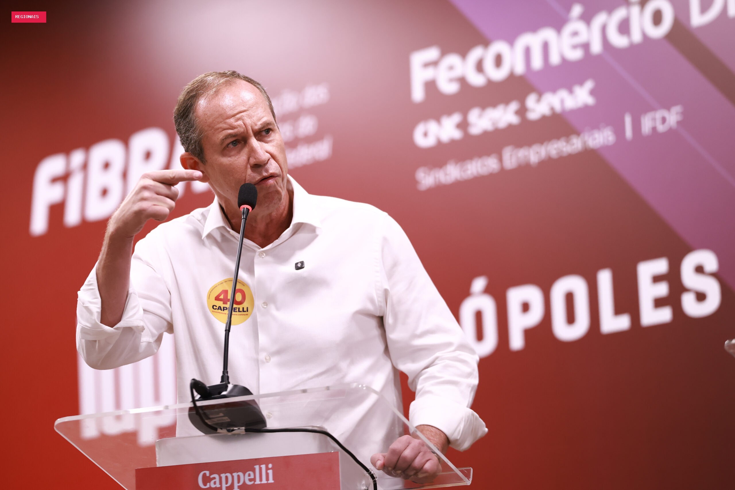 "Sou a única opção de renovação real dessa eleição", diz Cappelli em debate