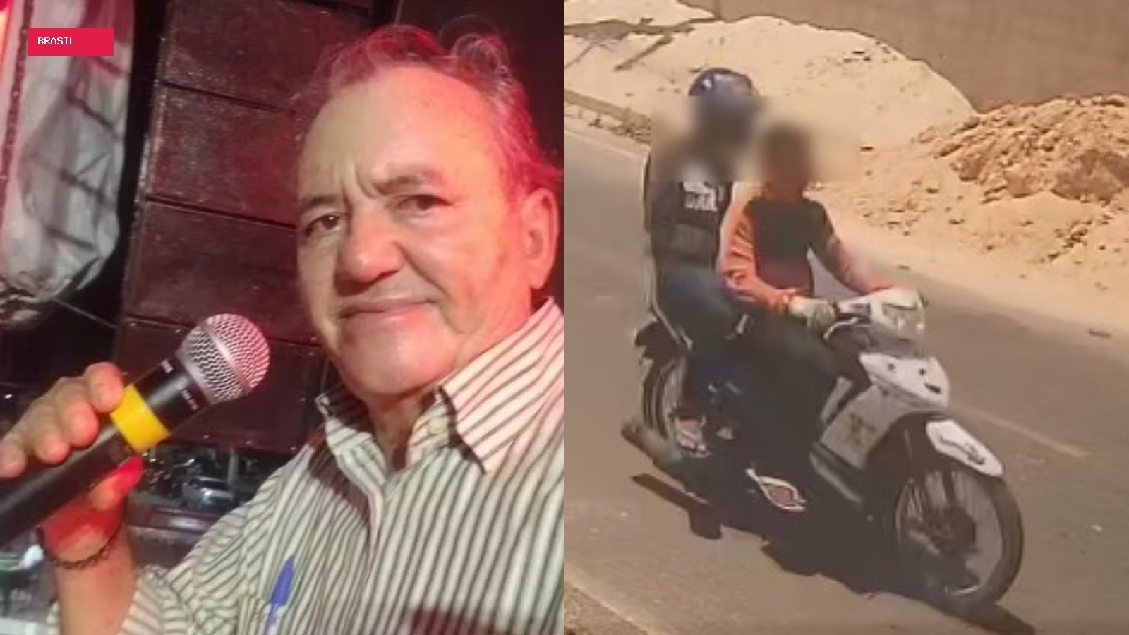 Motos utilizadas em ataque a tiros que deixou radialista Gilberto Veras e outro homem mortos são
