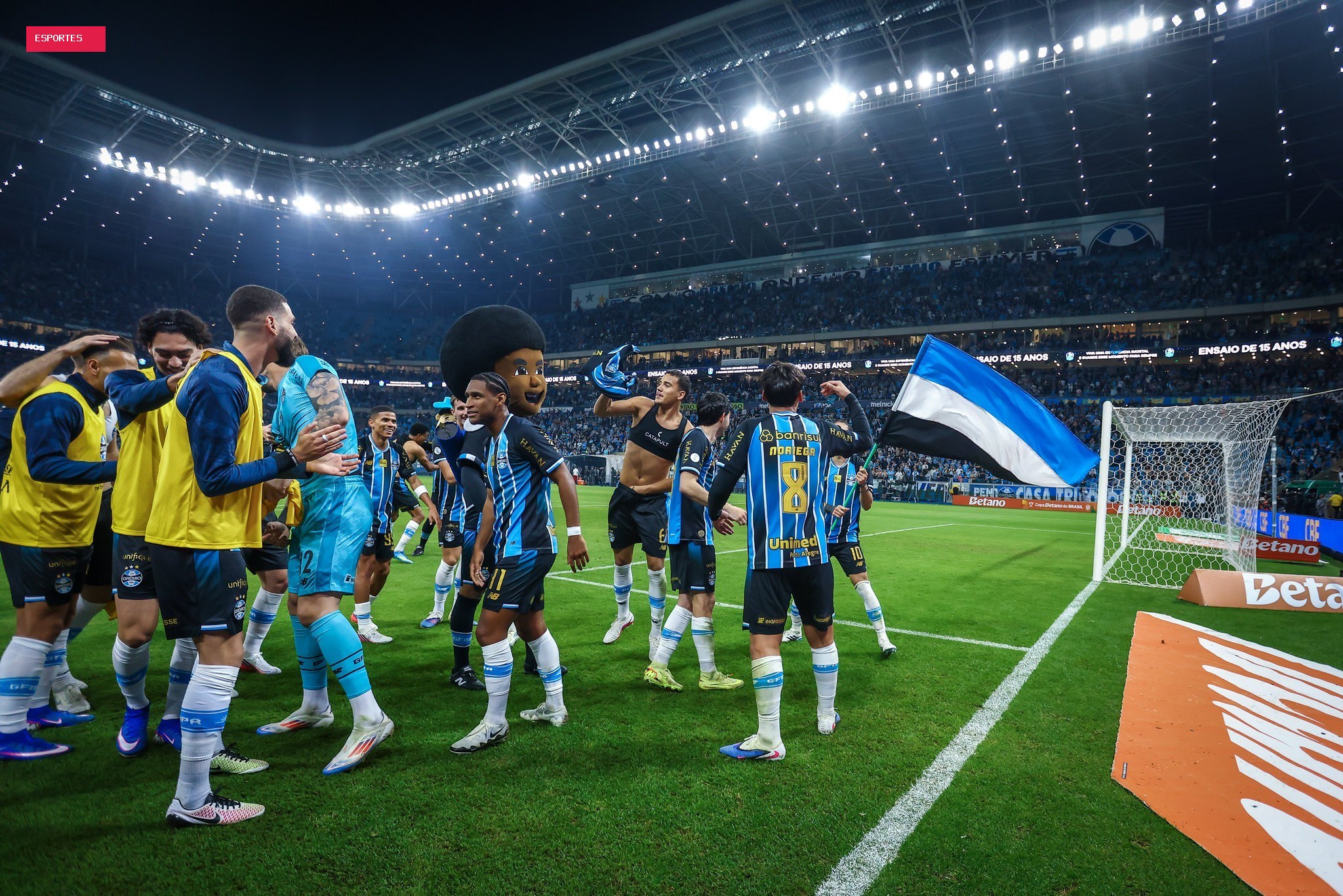 Grêmio inicia contra o Vasco o primeiro de sete desafios em casa para se livrar do rebaixamento