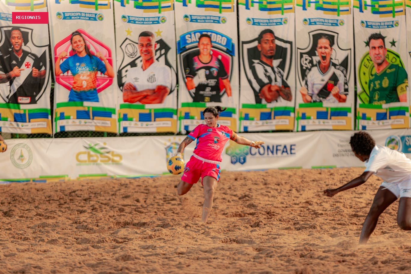 Oito equipes seguem invictas na Supercopa do Brasil de Beach Soccer