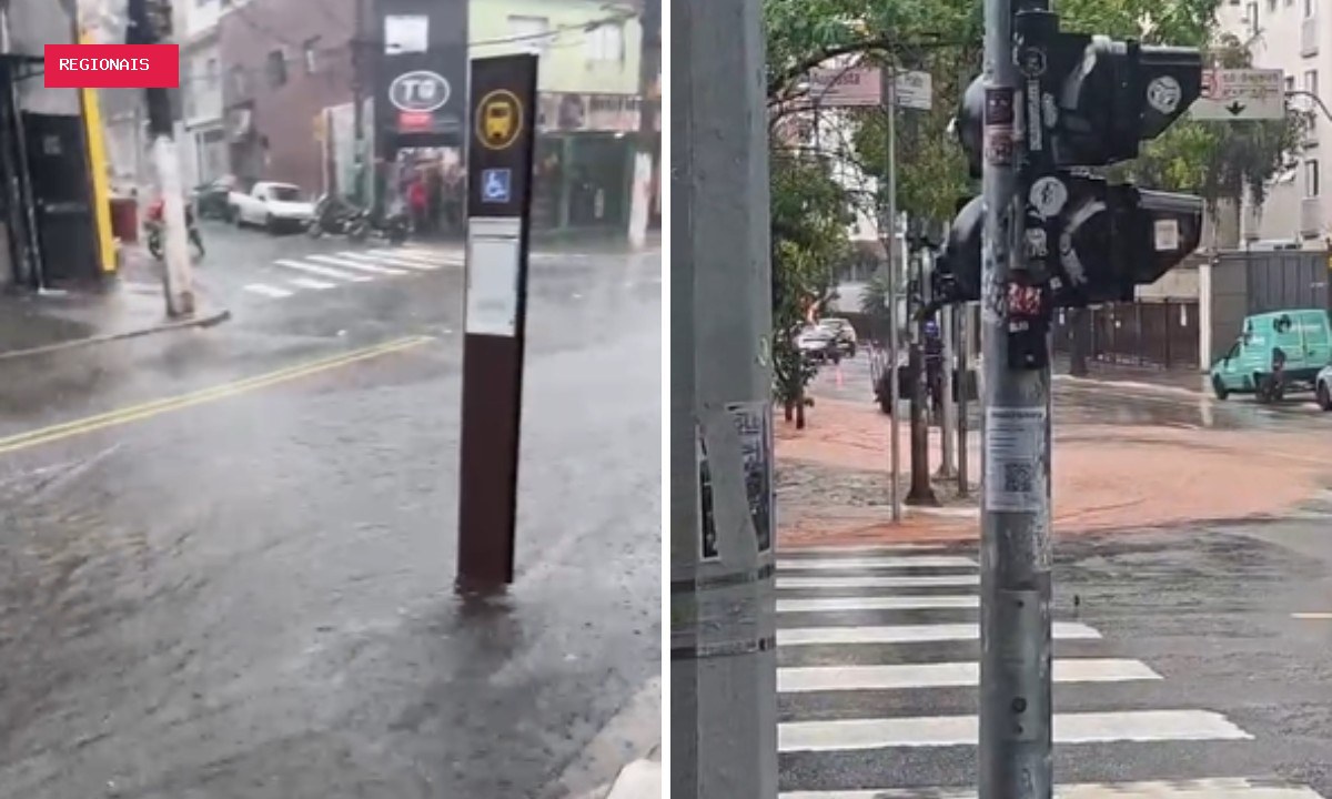 Chuva coloca toda a cidade de SP em estado de atenção para alagamentos nesta quinta-feira