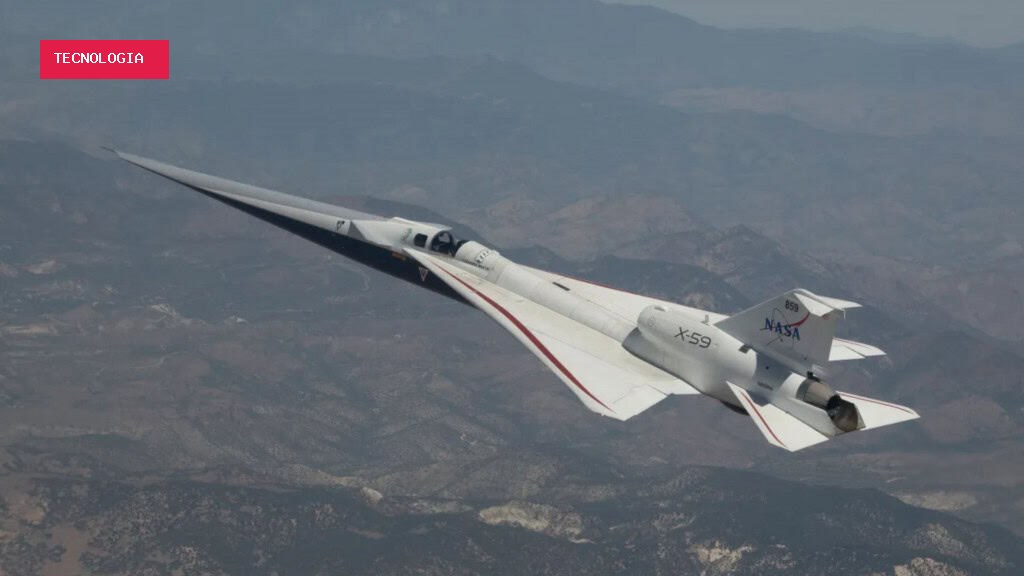 NASA avança em projeto de avião supersônico silencioso