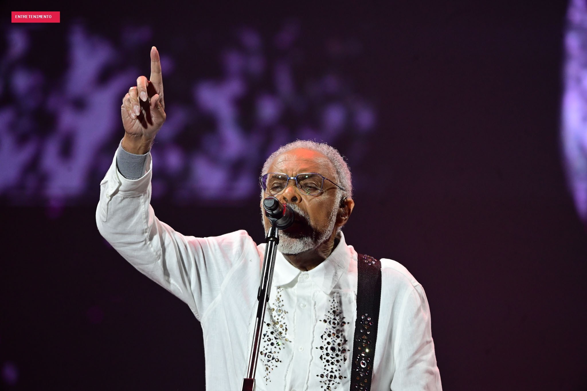 Gilberto Gil volta ao Rock in Rio aos 84 anos e diz que show pode ter sido o último no festival: ‘Estou