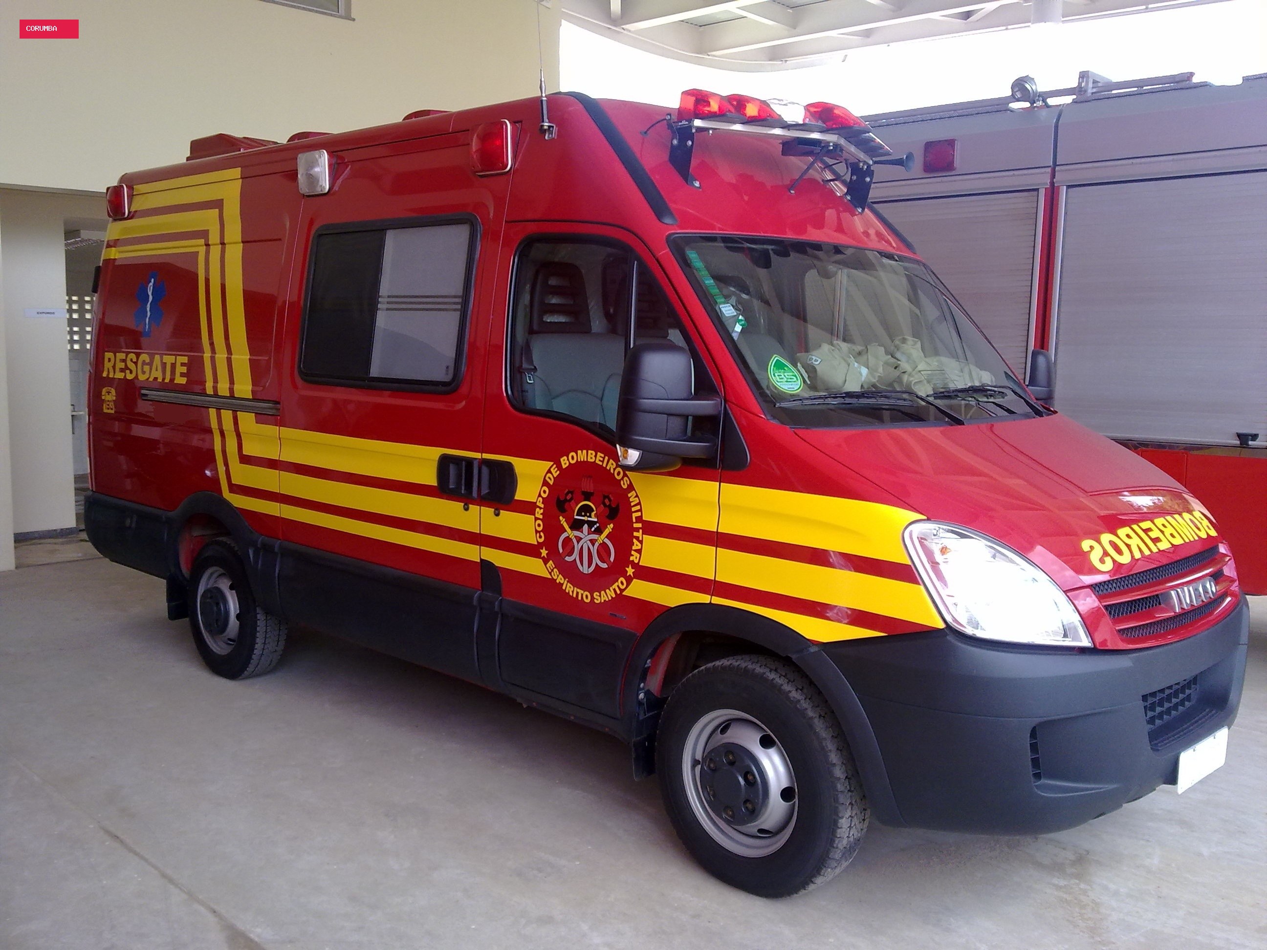 Bombeiros atendem jovem atingido por disparos de arma de fogo em Corumbá