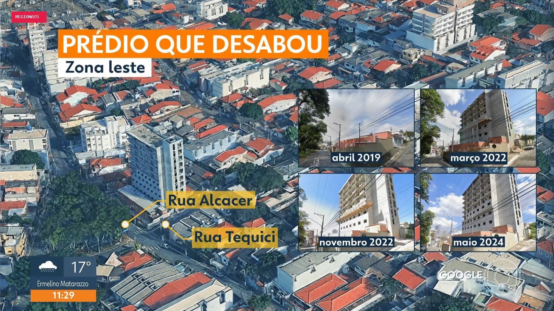 Sobe para 3 número de mortos após prédio em construção desabar sobre casa na Zona Leste de SP; 3 seguem