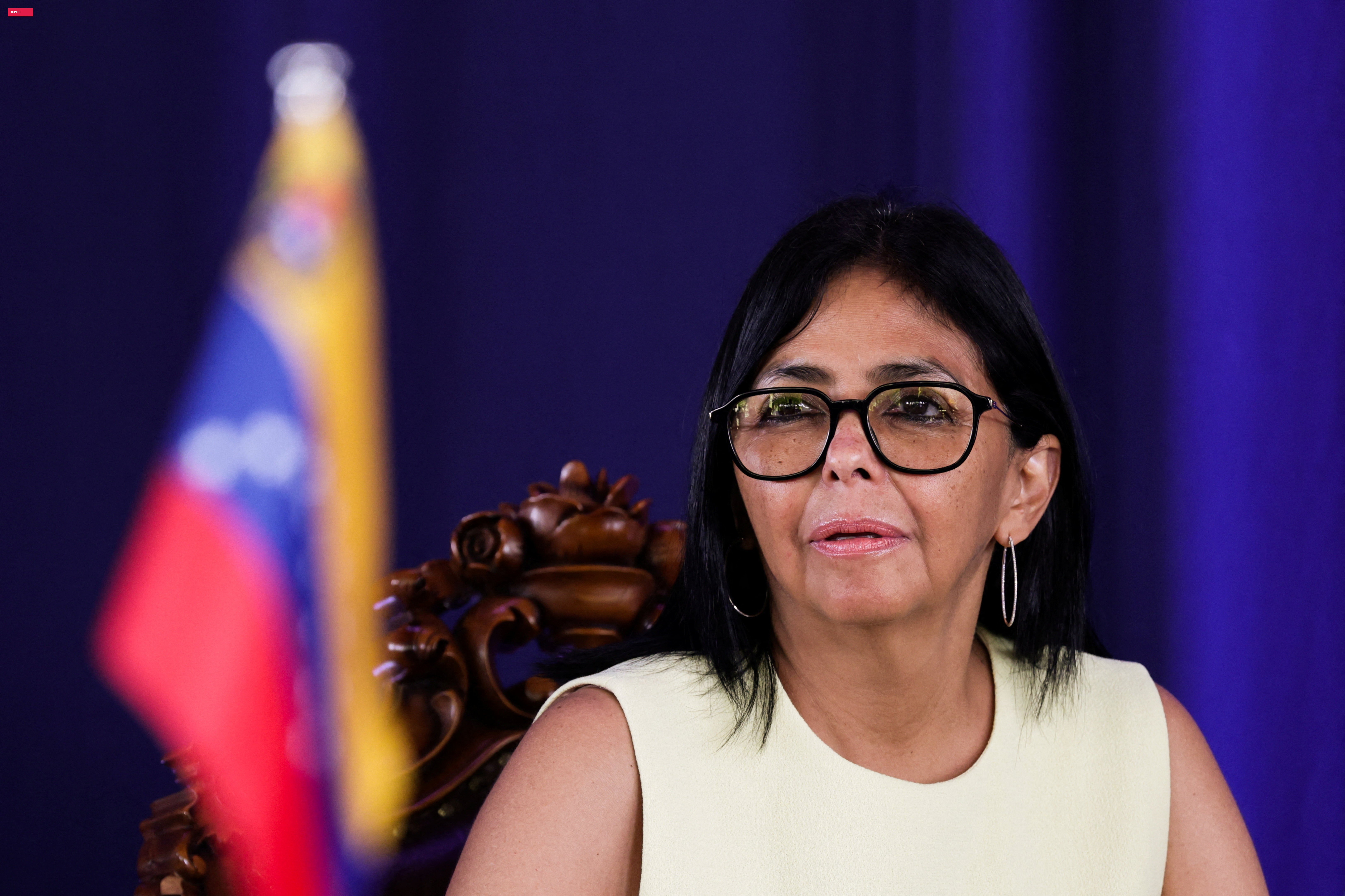 Delcy Rodríguez, presidente interina da Venezuela, faz seu primeiro discurso na Assembleia Geral da ONU