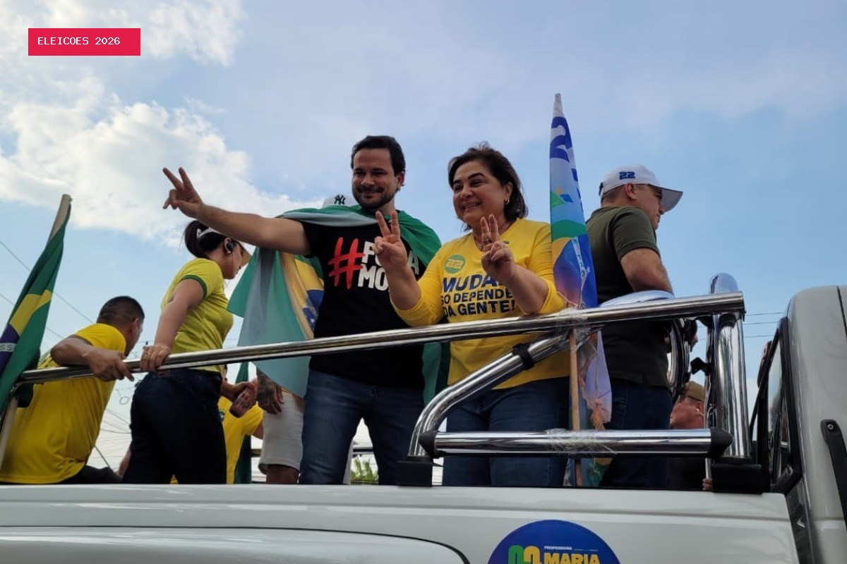 Eleições 2026: Professora Maria do Carmo participa de carreata com apoiadores e fala sobre redução da