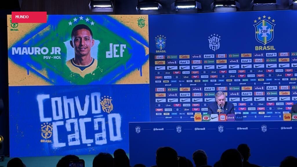 Ancelotti promove renovação na seleção brasileira pós-Copa ao convocar oito estreantes