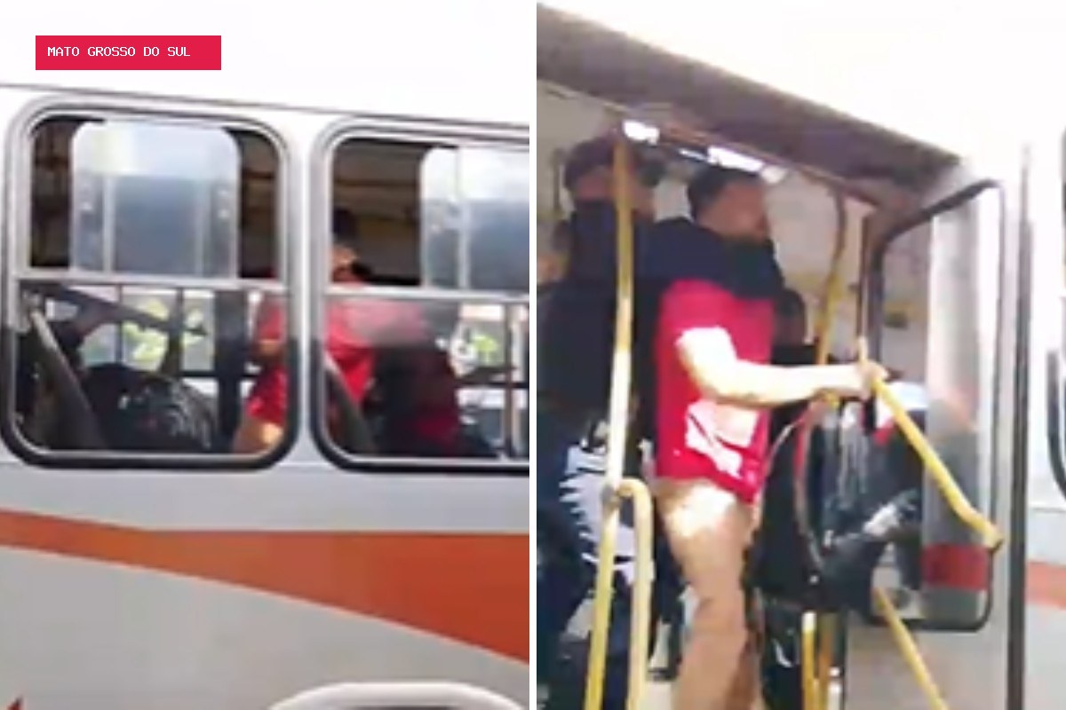 Fiscalização de ambulantes termina com disparo dentro de ônibus em Campo Grande