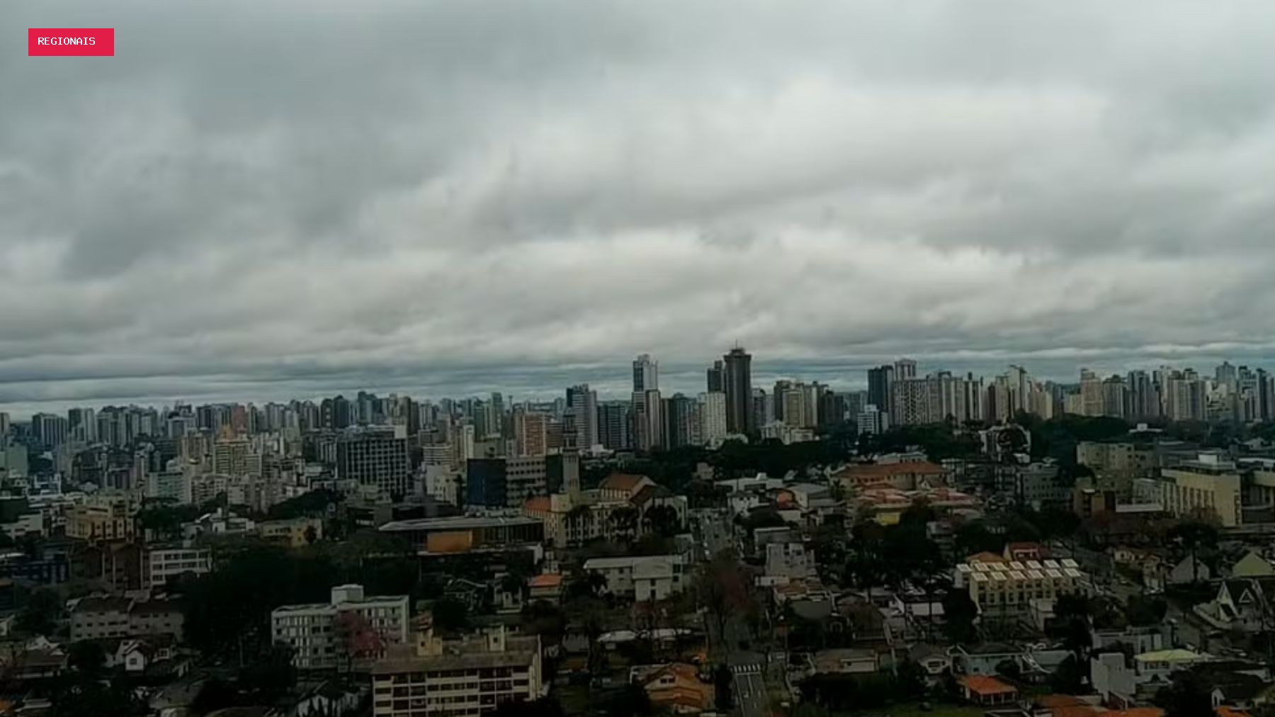 Paraná terá chuva no fim de semana e frio no feriado de 7 de setembro; confira previsão do tempo