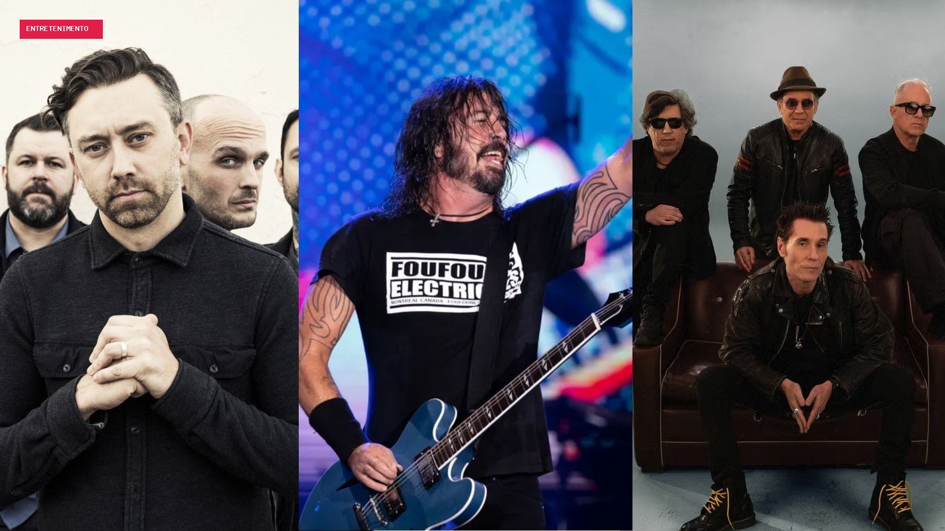 Rock in Rio 2026 começa... rock, com Foo Fighters, Rise Against e encontro de Capital Inicial e Dado