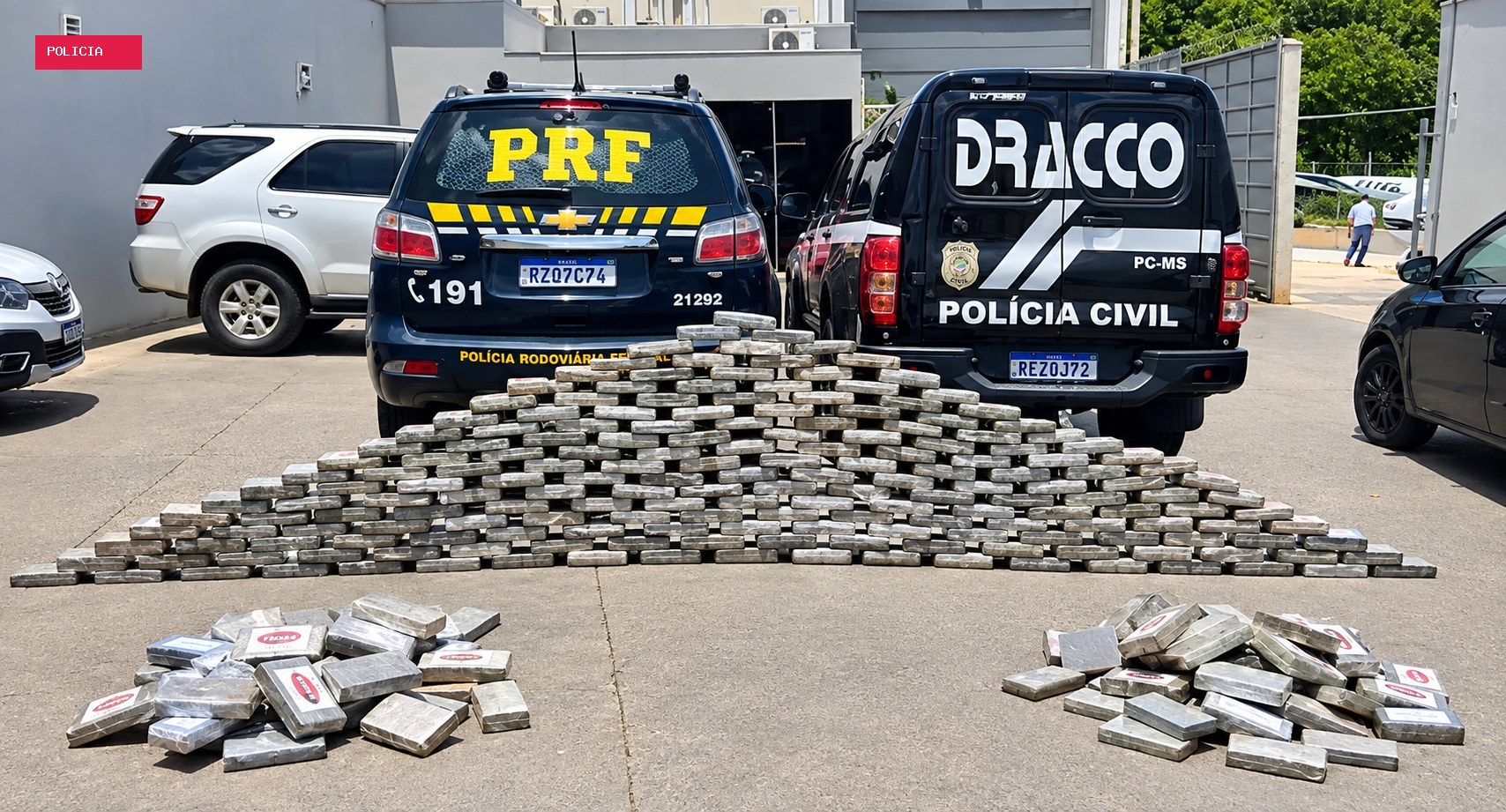 Minutos depois de chegar à Denar, cocaína apreendida até pela PRF era negociada
