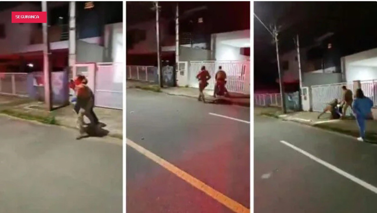Suplente ao Senado é derrubada, chutada e atingida por bala de borracha pela PM em SC; VÍDEO