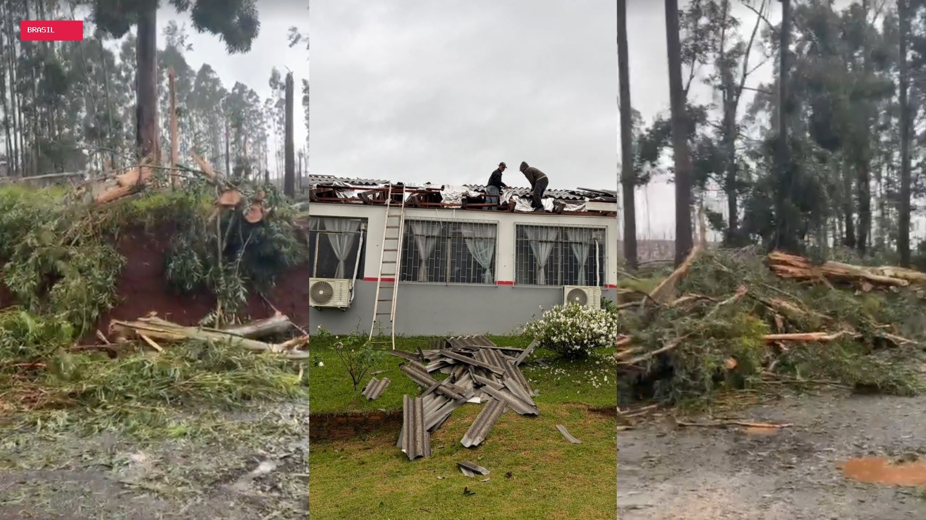 Paraná registra dois tornados em menos de 24 horas