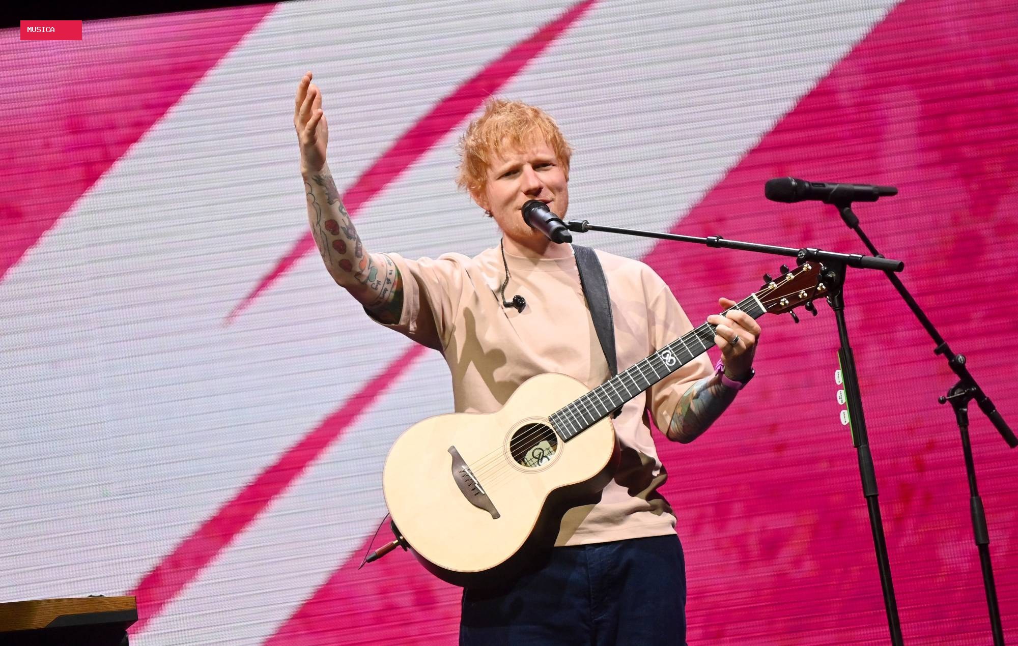 Support acts and backing band pull out of Ed Sheeran’s tour over Macklemore Palestine controversy