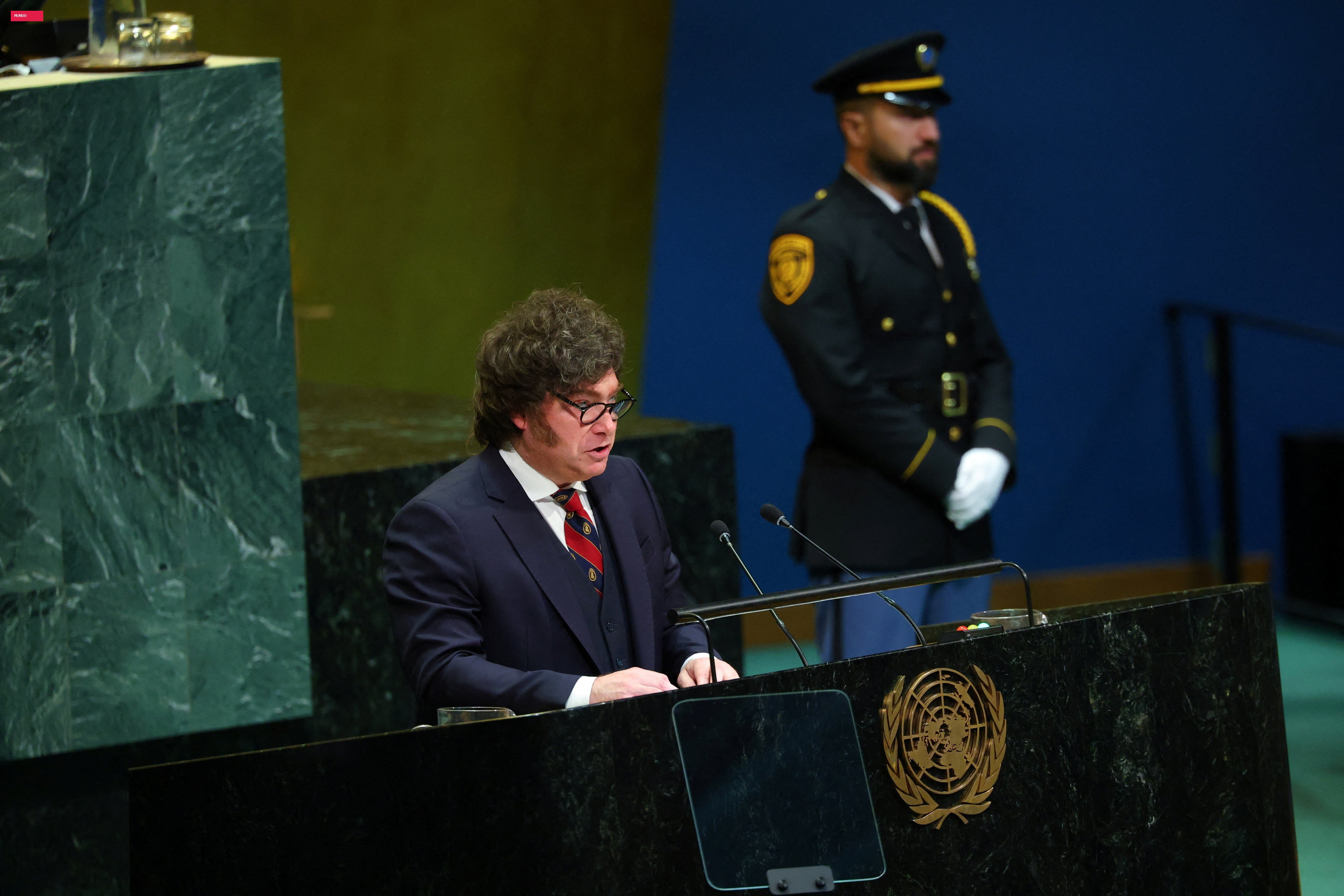 Milei chama ONU de inútil e reitera soberania sobre Malvinas; SIGA a Assembleia Geral