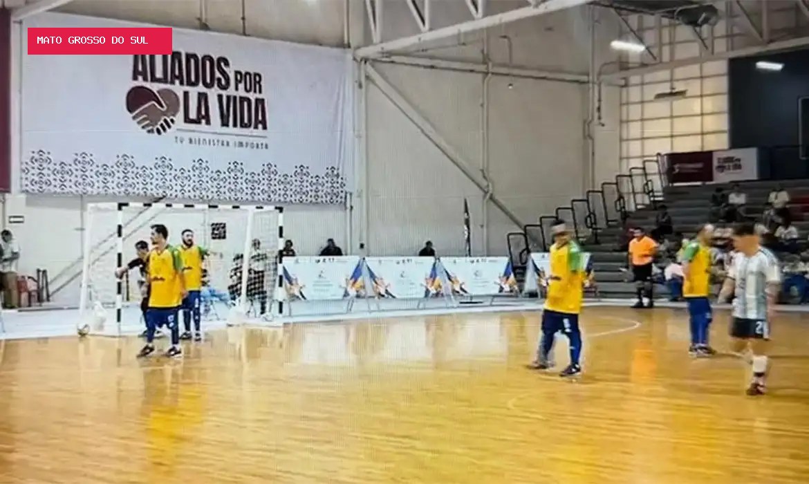 Brasil goleia Argentina por 10 a 1 e conquista tetra mundial de futsal down