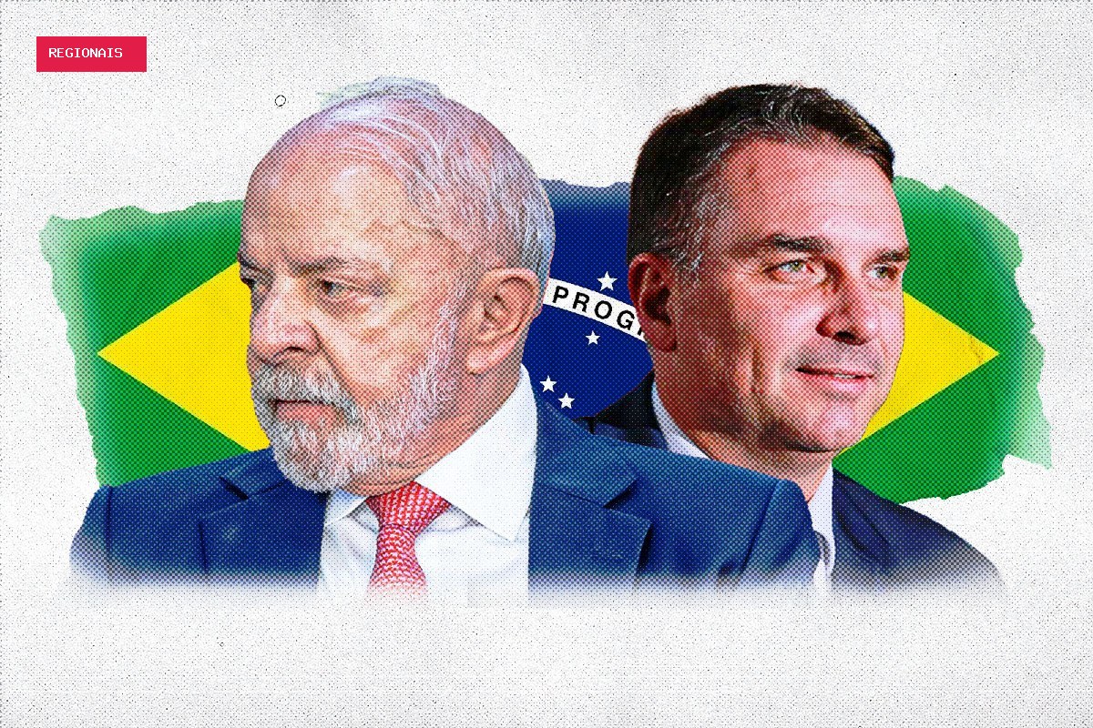 Quaest: no 1º turno, Lula tem 37% e Flávio, 30%; Cury sobe e chega a 10%