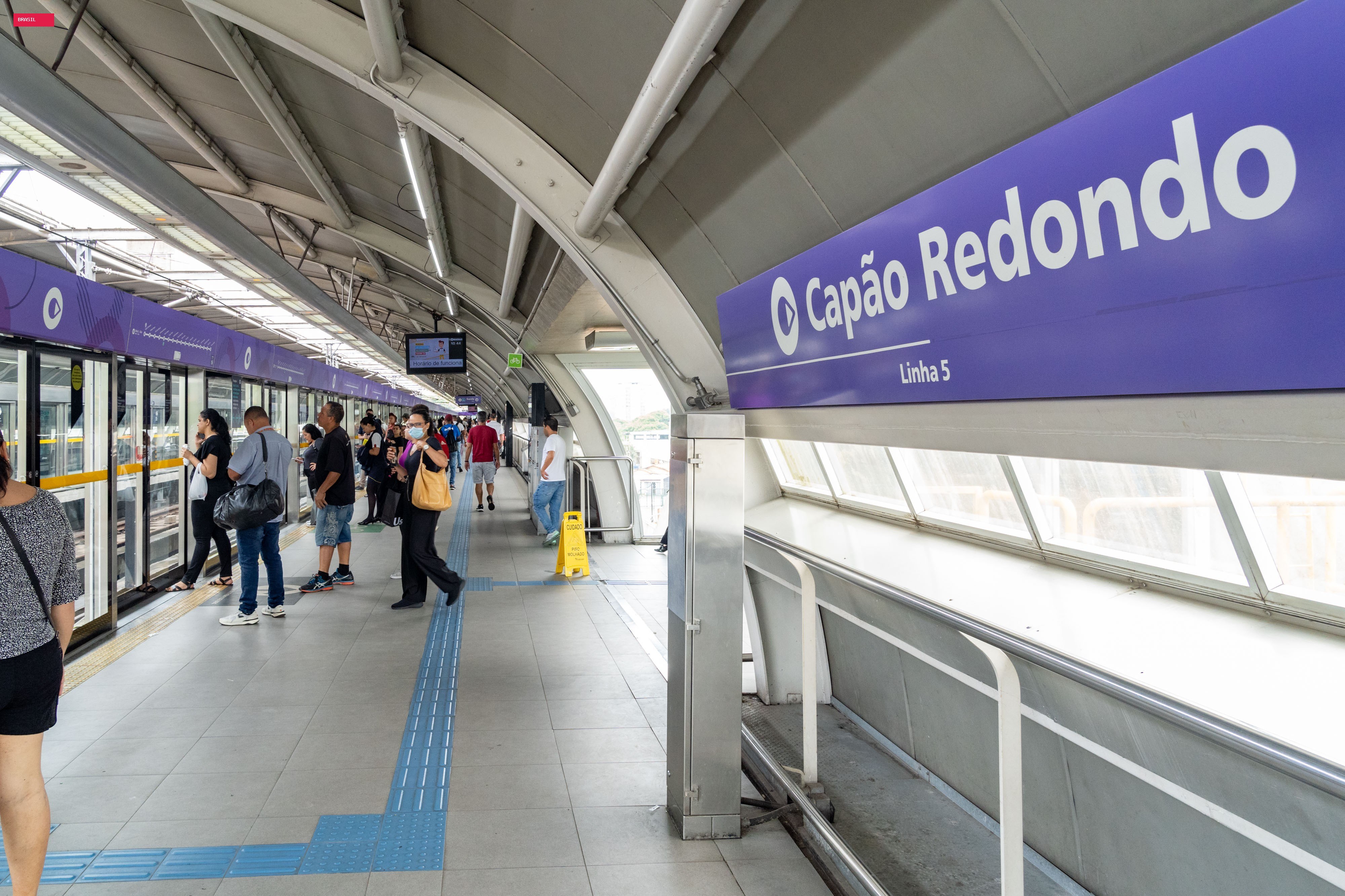 Linha 5-Lilás registrou falha pelo 3° dia seguido na semana; situação já foi normalizada
