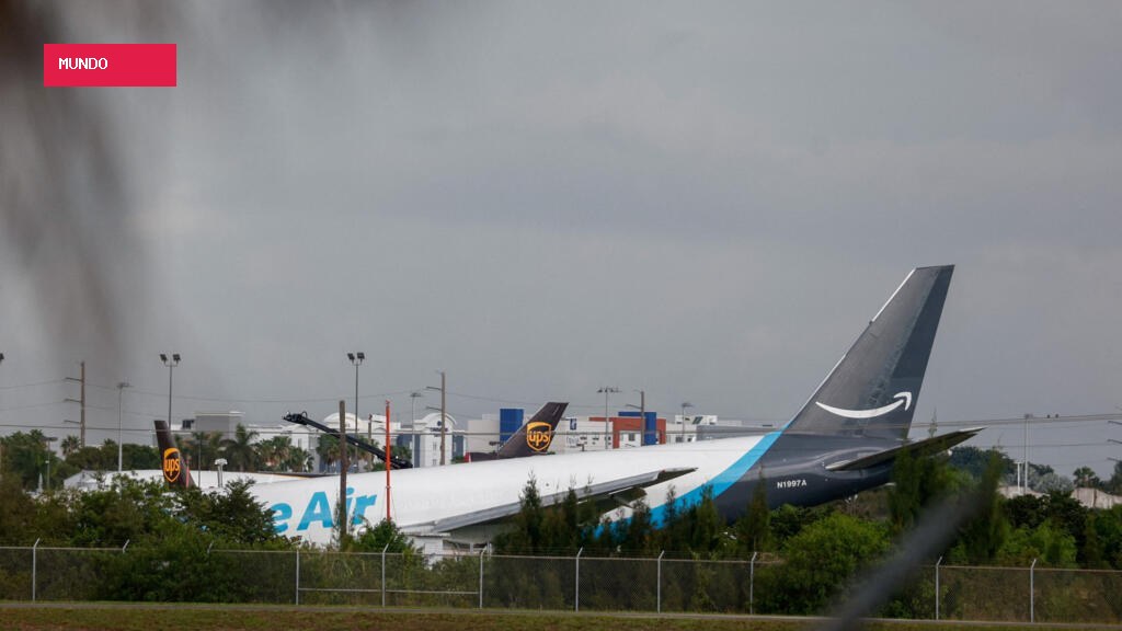 Amazon cargo plane crashes at Miami airport, killing at least five