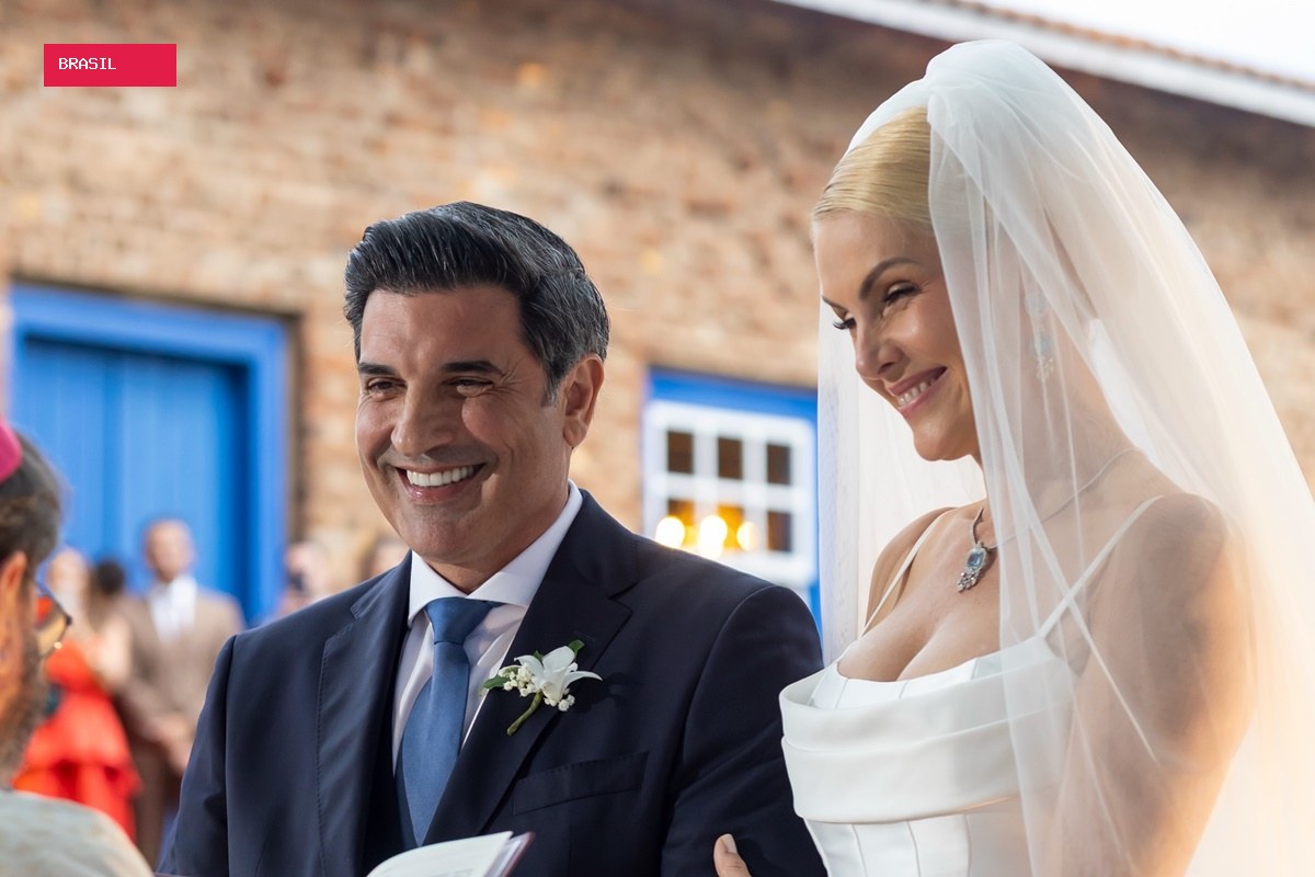 Ana Hickmann e Edu Guedes mostram novos registros inéditos do casamento