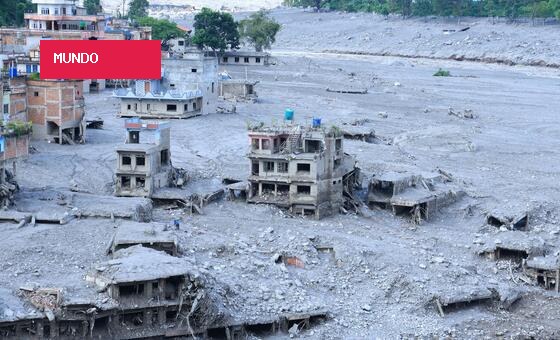 Inundações provocaram danos devastadores às áreas rurais do Nepal