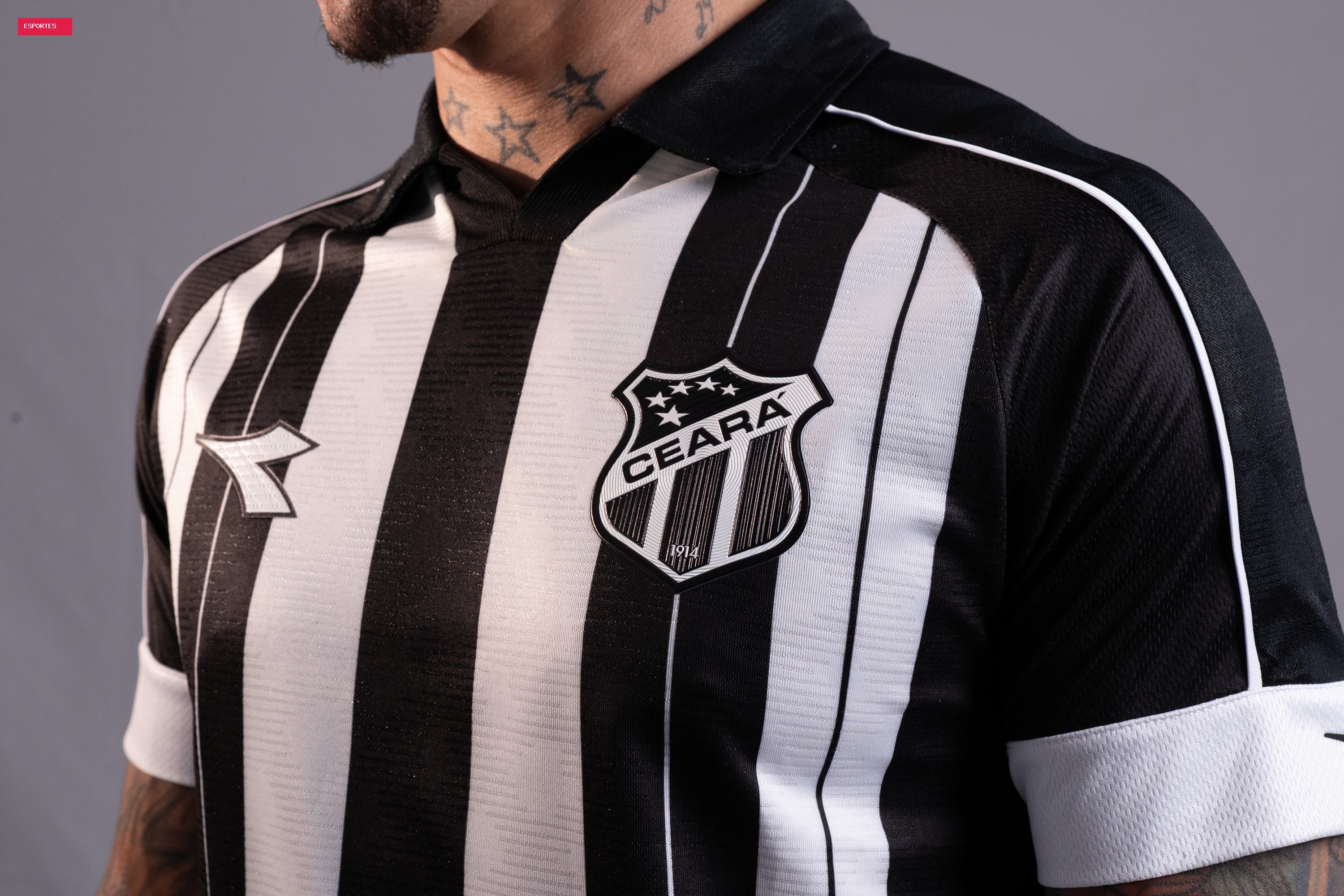 Por R$ 400, Ceará lança uniformes oficiais 2026/27 em parceria com nova fornecedora