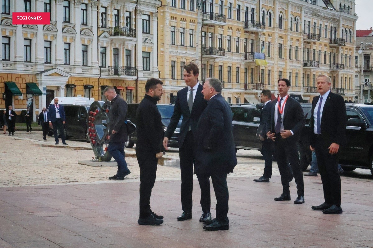 Enviados de Trump chegam à Ucrânia para negociações com Zelensky
