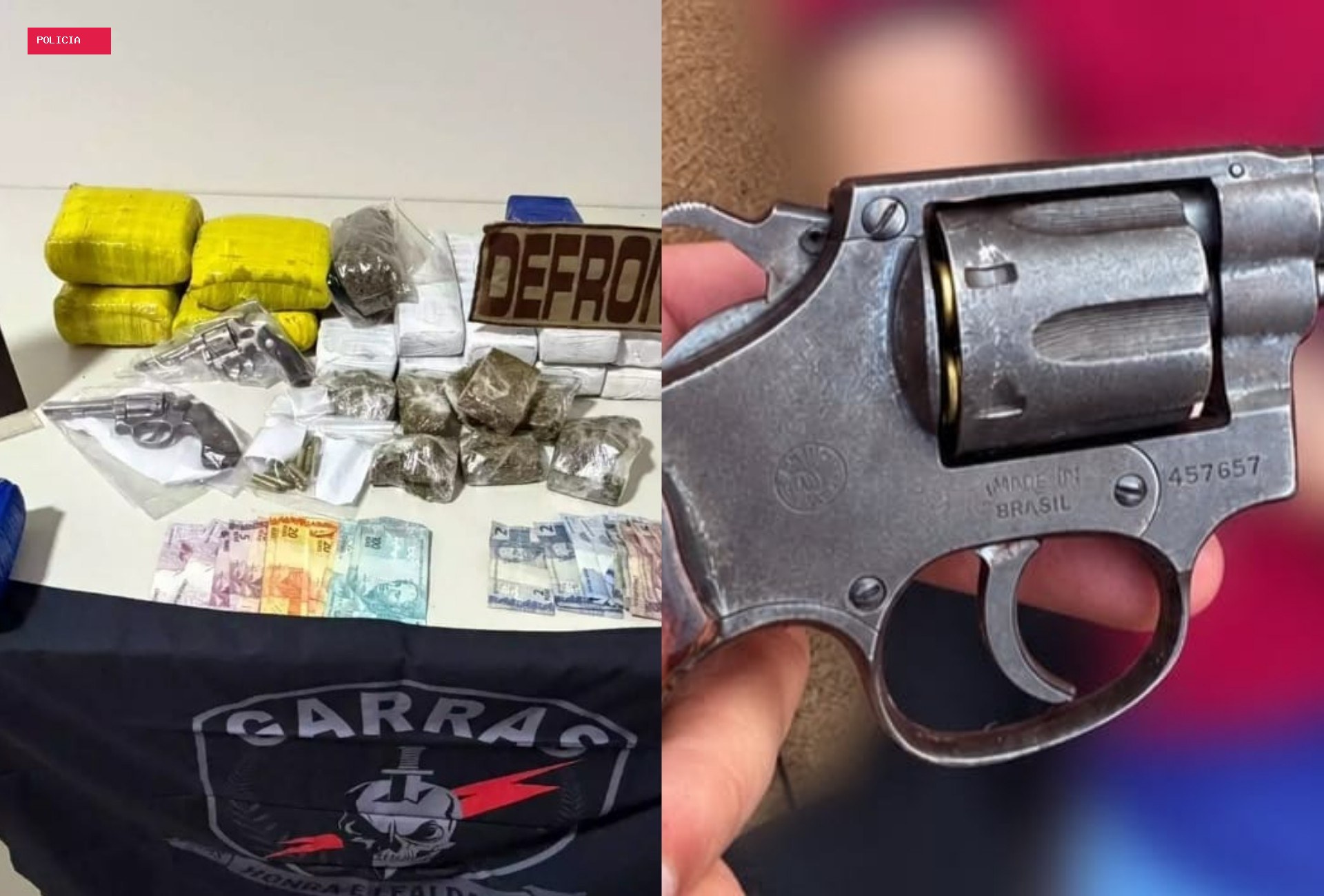 Operação prende 12 e apreende armas e drogas após investigação sobre confrontos e disputa entre facções em