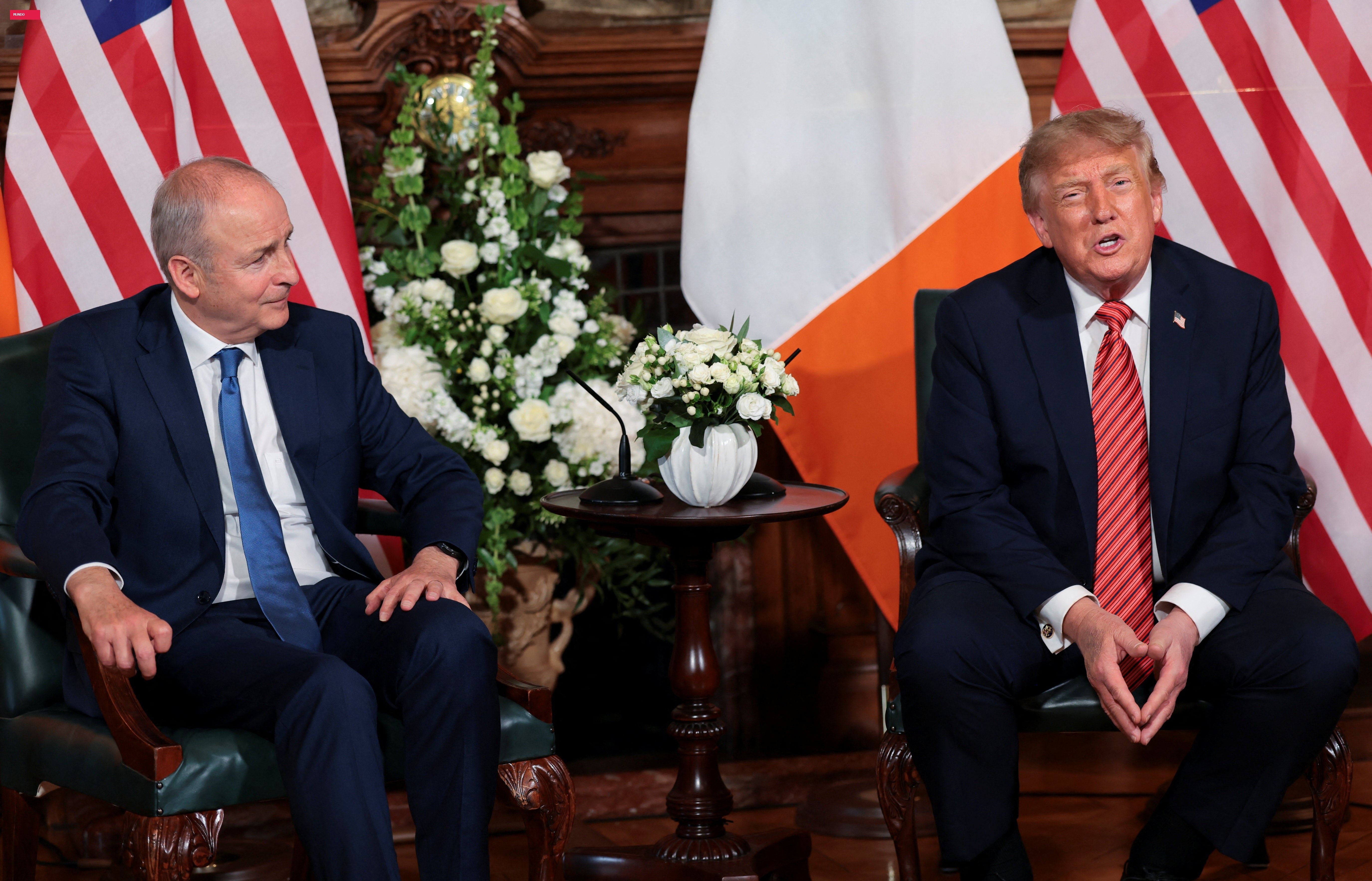 Em Dublin, Trump provoca governo do Reino Unido e diz que unificação da Irlanda 'vai acontecer