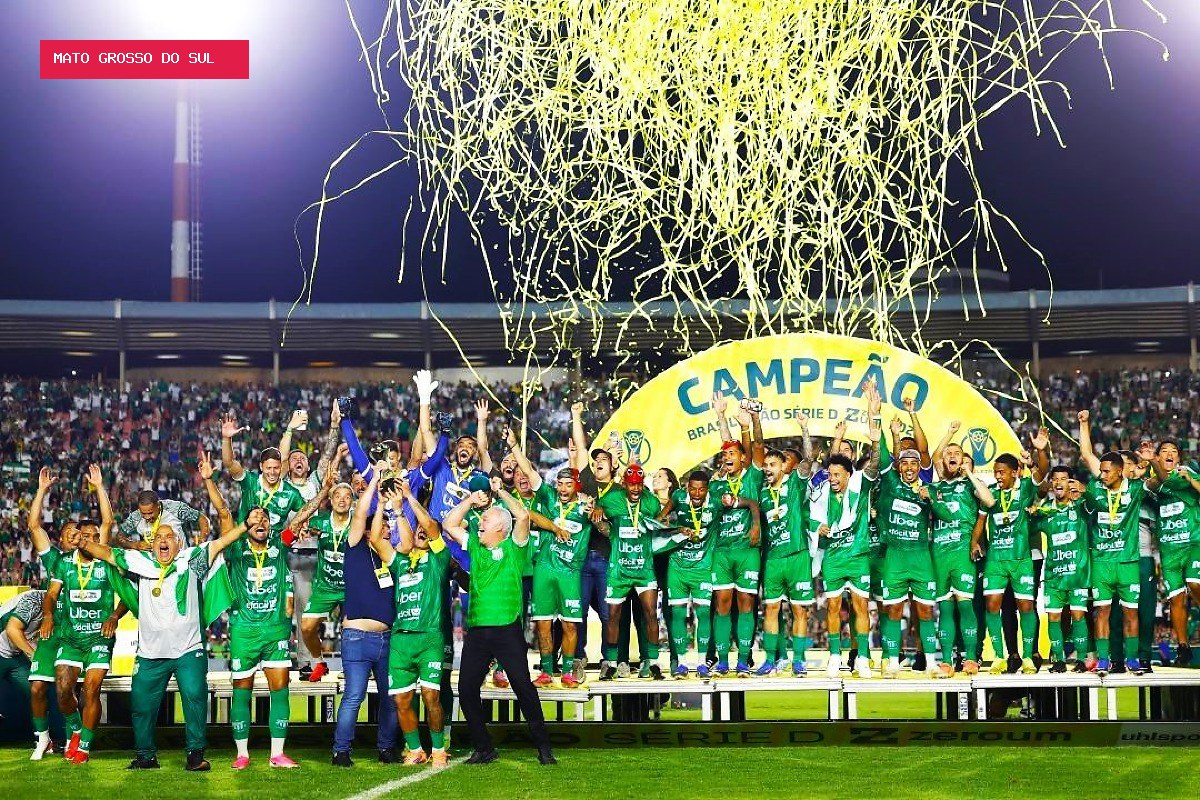 Uberlândia é campeão da Série D e volta a levantar uma taça nacional após 42 anos