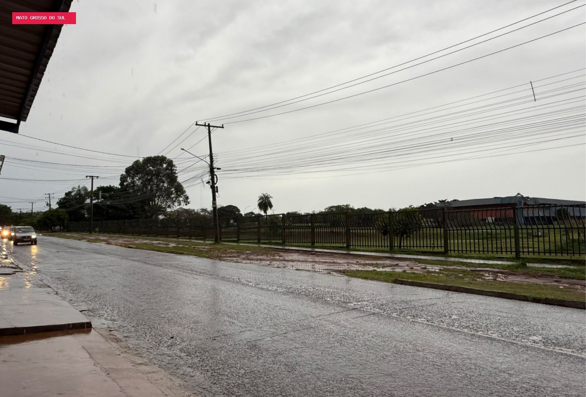 Primavera começa com chuva forte, temporais de até 100 mm e até granizo em MS