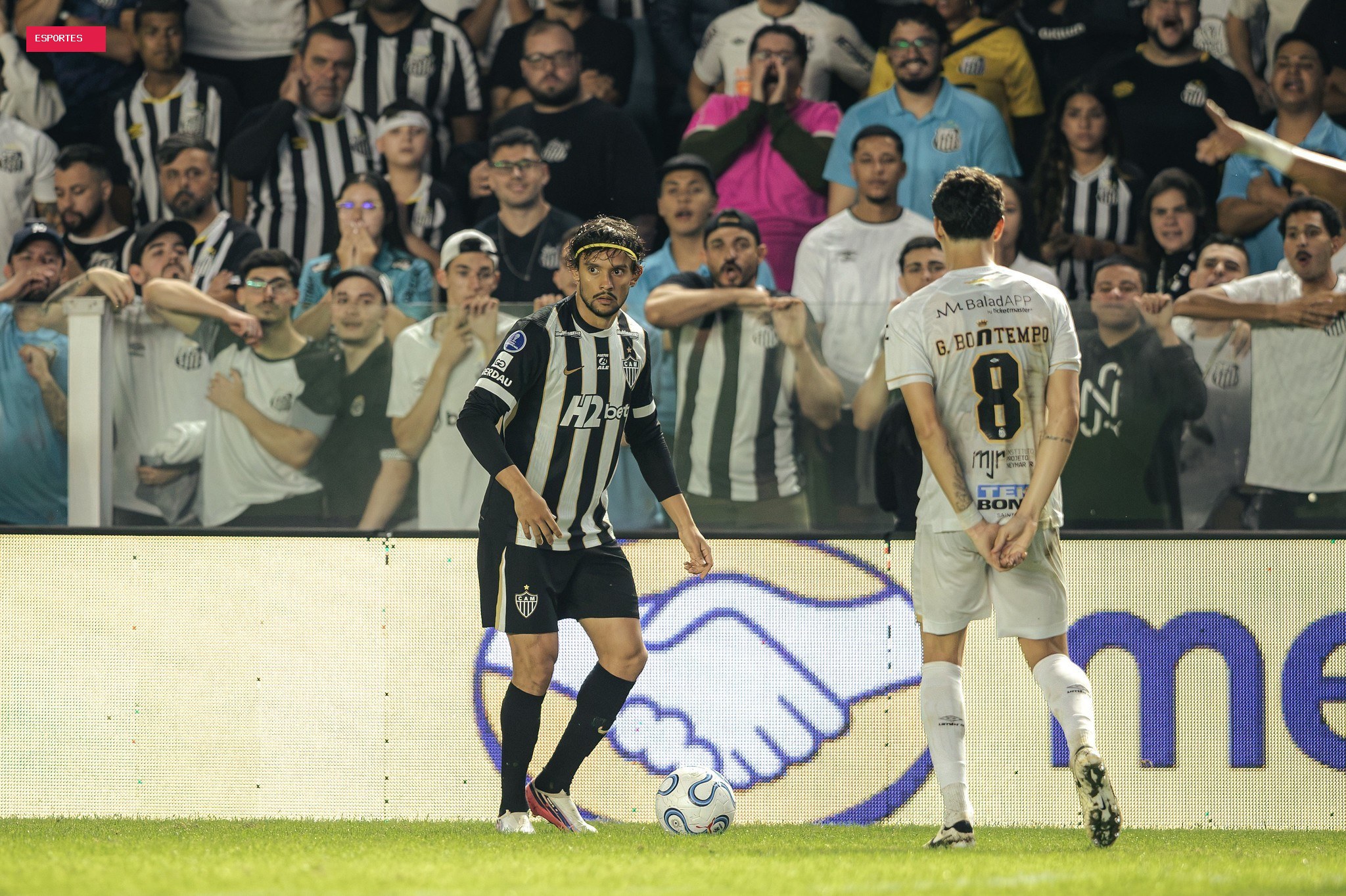 Scarpa ativa modo sincero em derrota do Atlético-MG para o Santos: "Ficou barato"