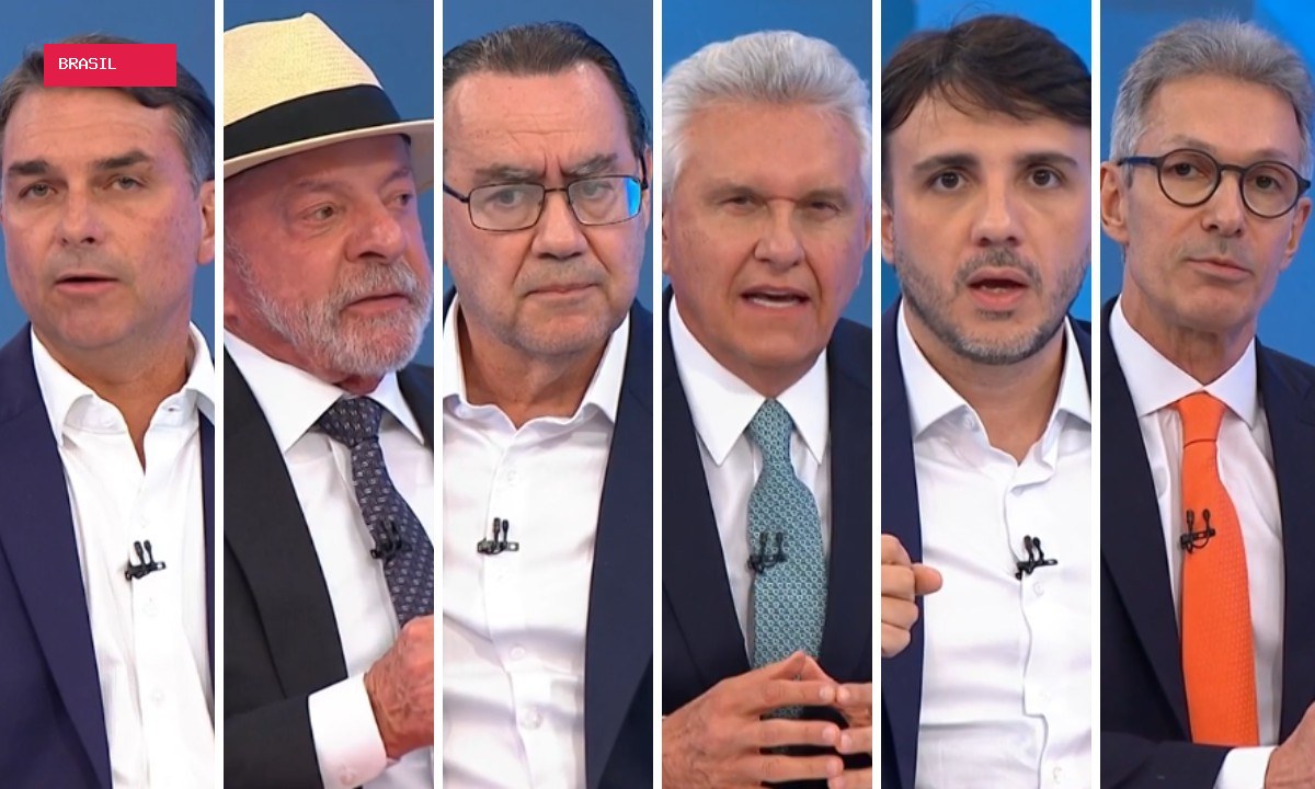 Datafolha em SP: Flávio Bolsonaro, 38%; Lula, 33%; Cury, 7%; Caiado, 5%; Renan, 4%; Zema, 2%