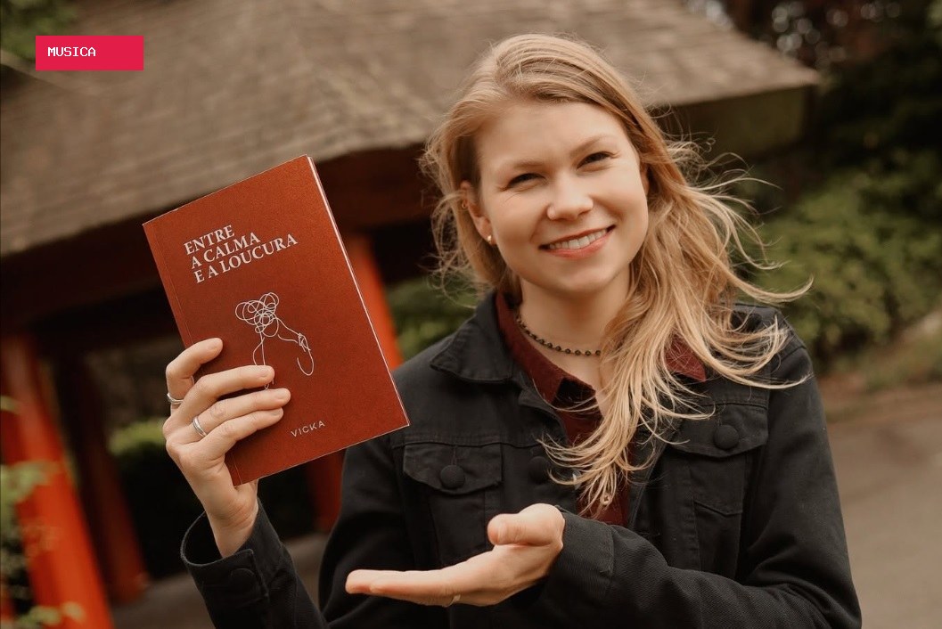 Vicka amplia o universo do disco “Entre a Calma e a Loucura” para a literatura e fala ao TMDQA! sobre o
