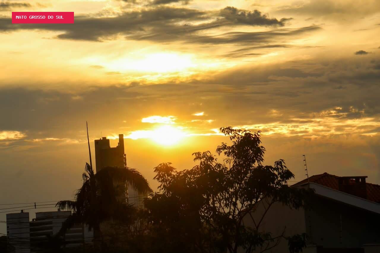 Domingo começa fresco, mas calor toma conta de Mato Grosso do Sul