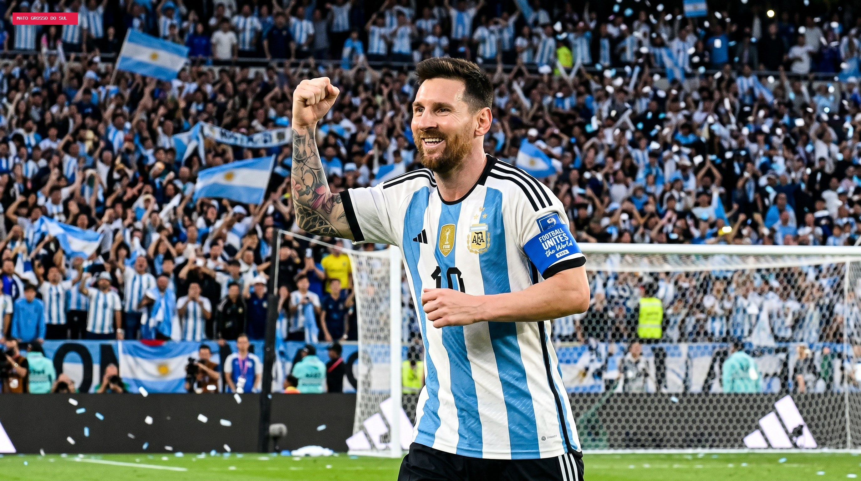 Jogadores da Argentina homenageiam Messi após despedida da seleção